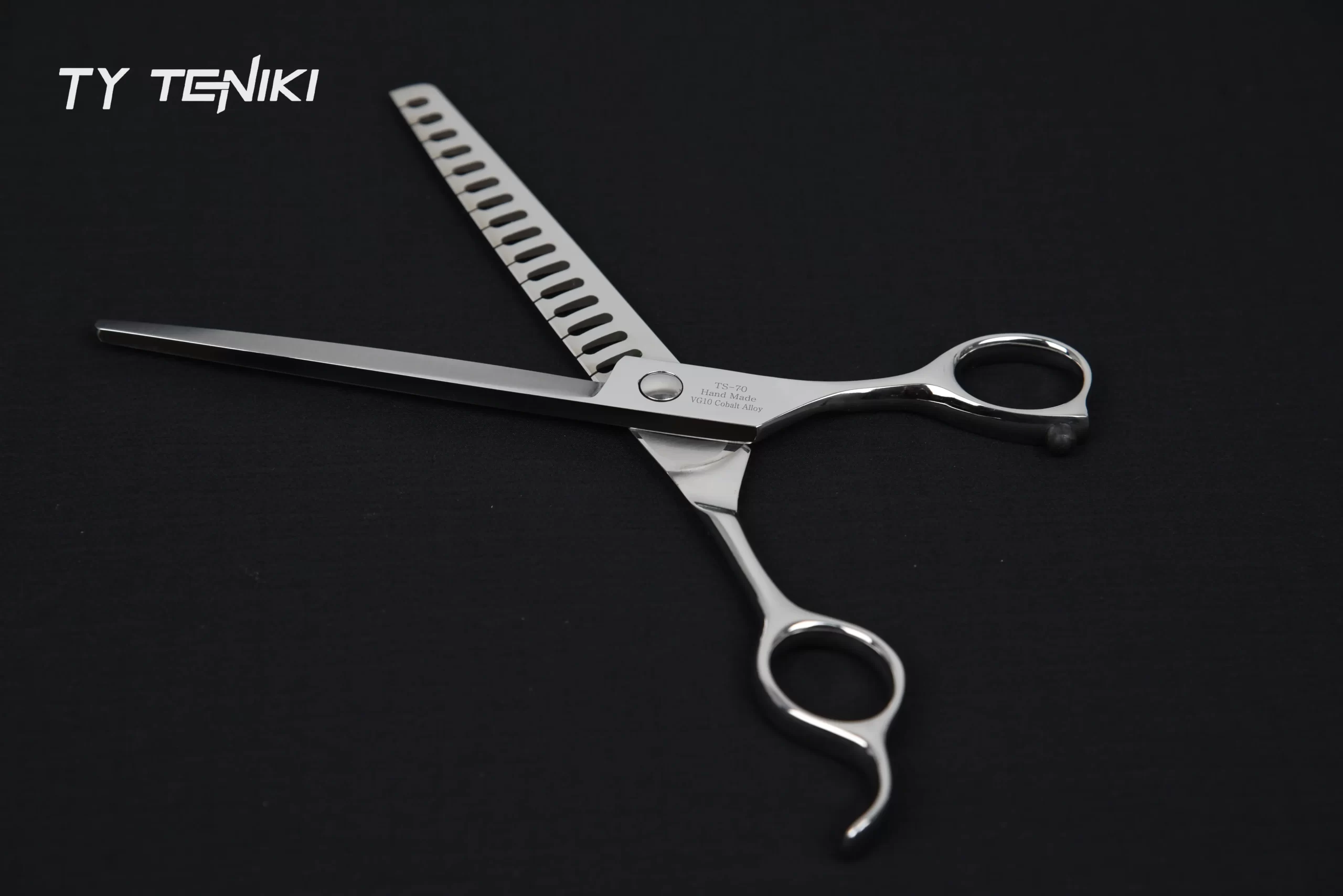 TS-70 Professional Straight Fishbone Grooming Scissors – VG10