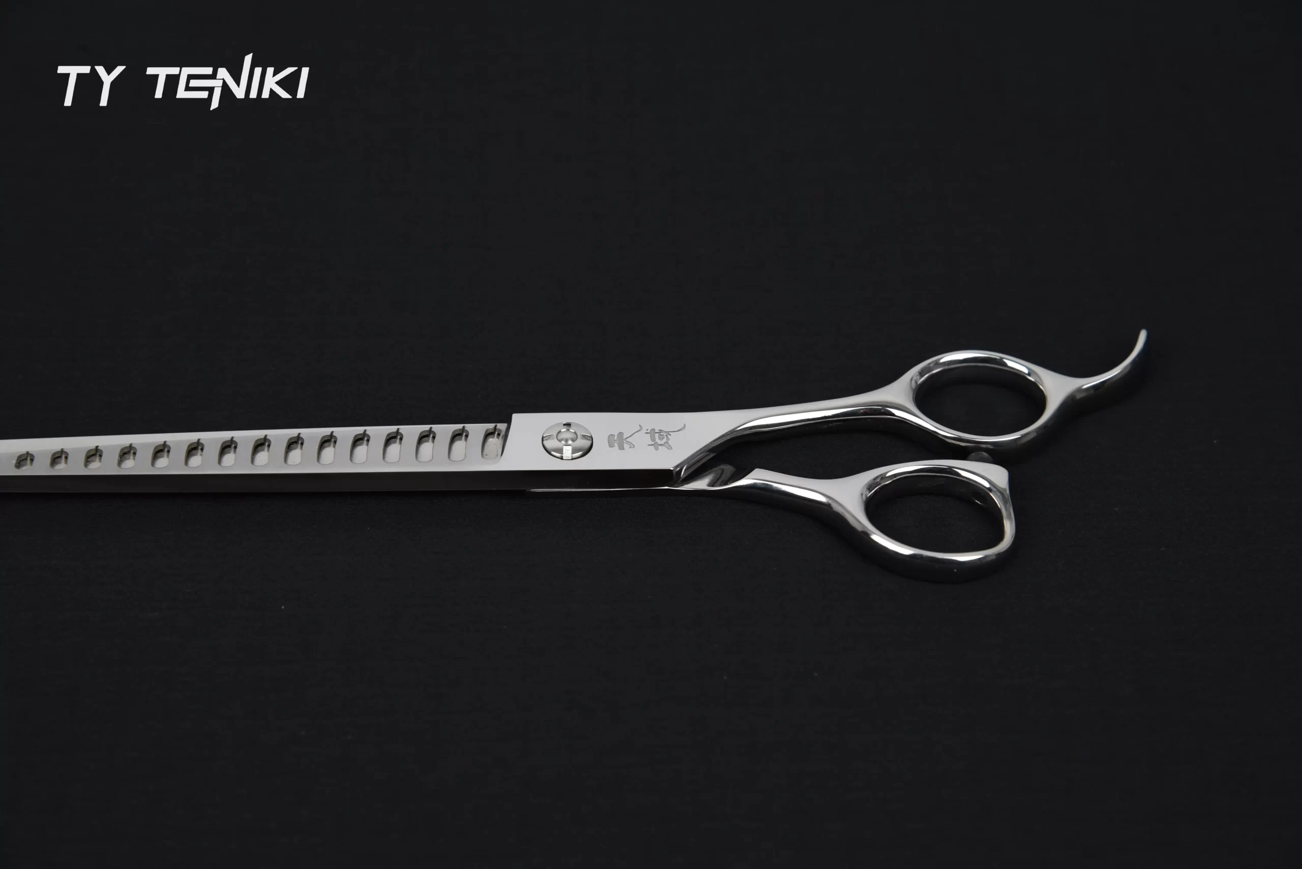 TS-70 Professional Straight Fishbone Grooming Scissors – VG10 - Image 2