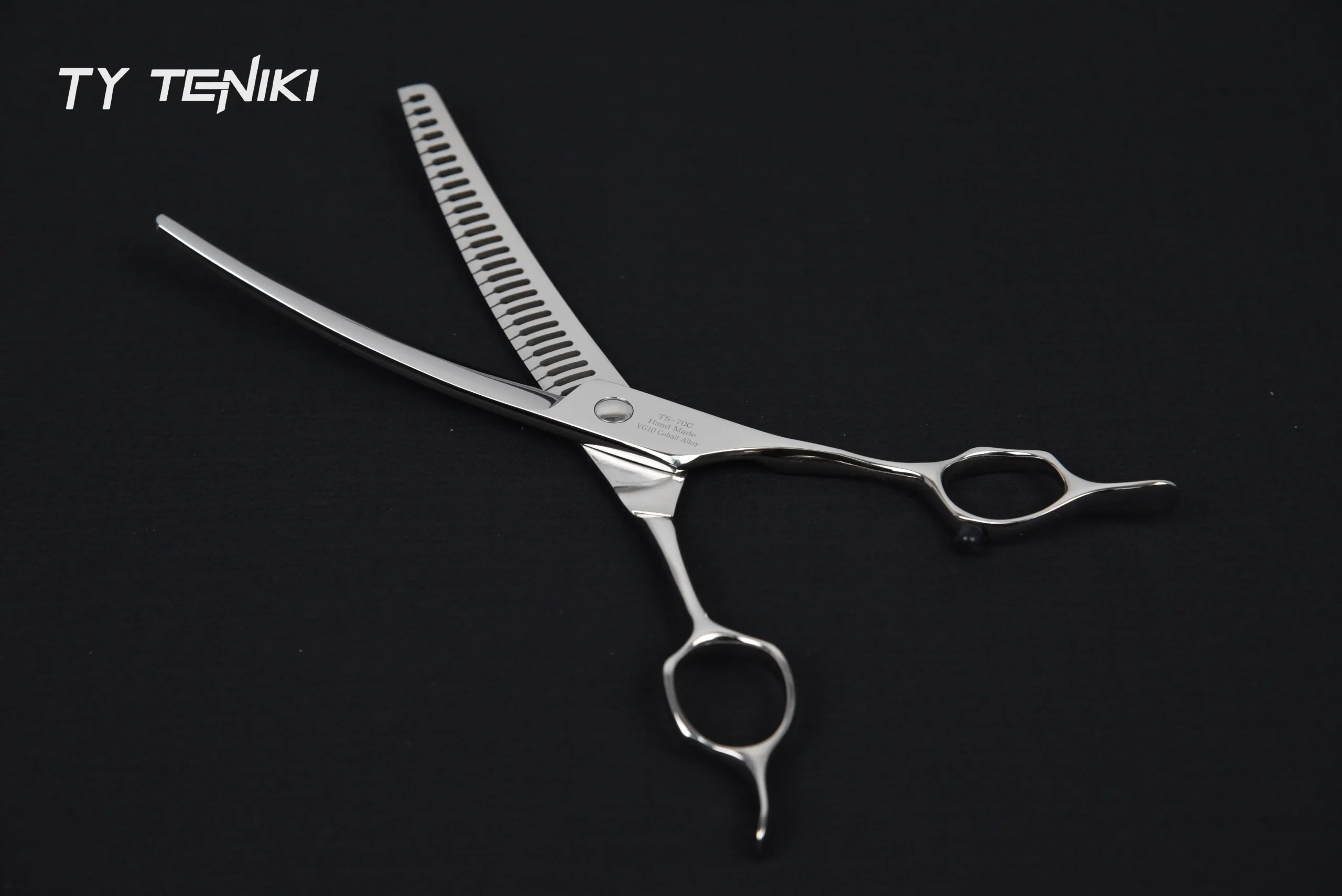 TS-70C Curved Fishbone 7" VG10 Chunker | 80% Removal High-Speed Sculptor